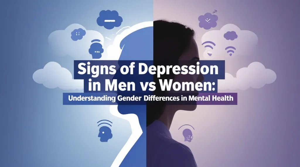 Signs of Depression in Men vs Women 

